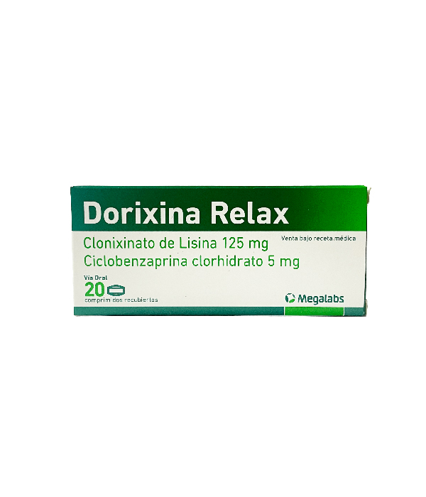 DORIXINA RELAX CAJA X 20 COMPRIMIDOS